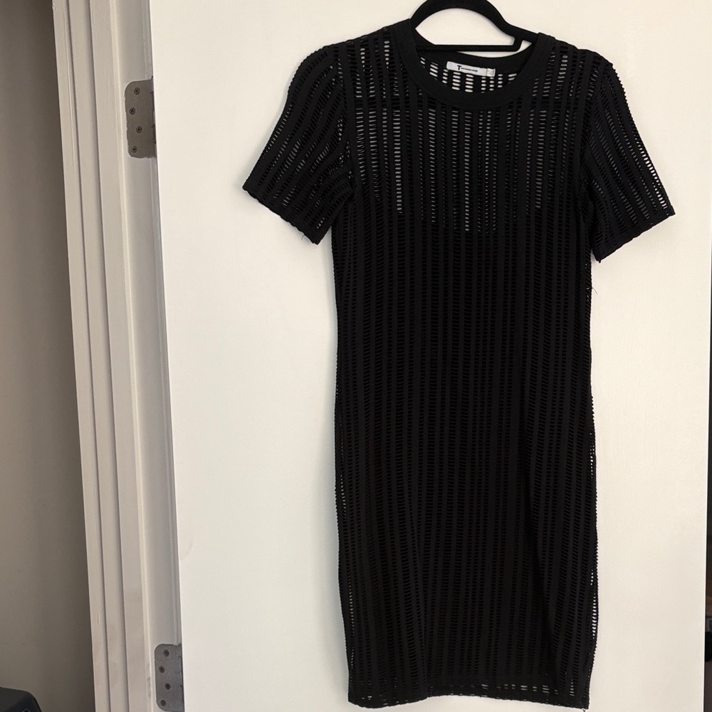 Alexander Wang Black Knit Mini Dress